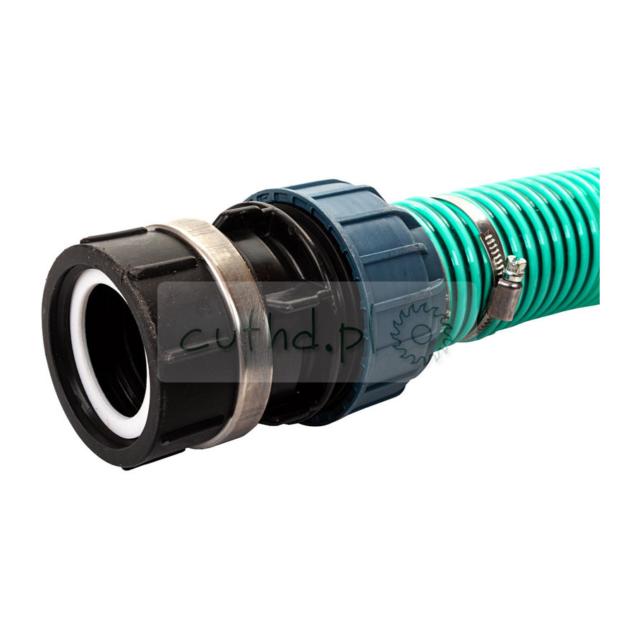 Zlewka kontenera IBC zawór 2" rura 50mm