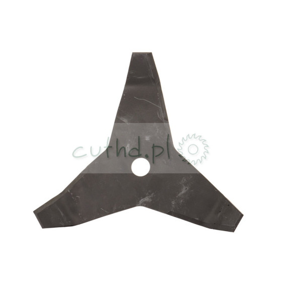 Tarcza nóż mulczujący do kosy trójząb 300mm 25,4mm 45°