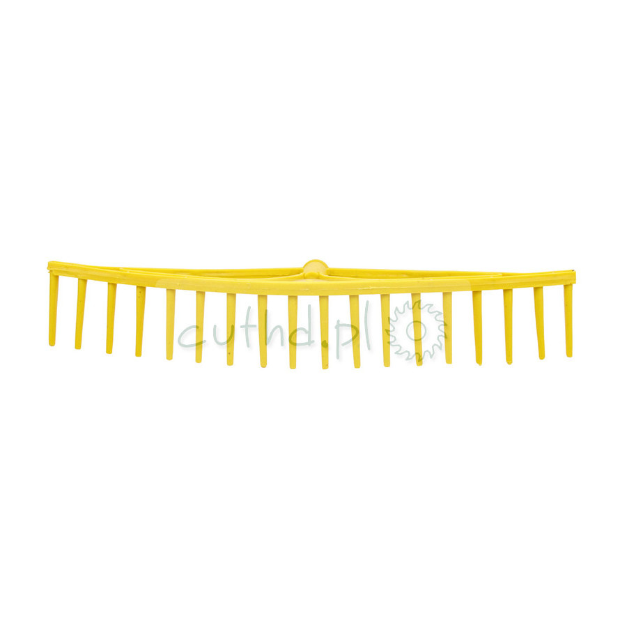 Grabie plastikowe do siana 18-zębne, 63 cm