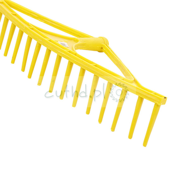 Grabie plastikowe do siana 18-zębne, 63 cm