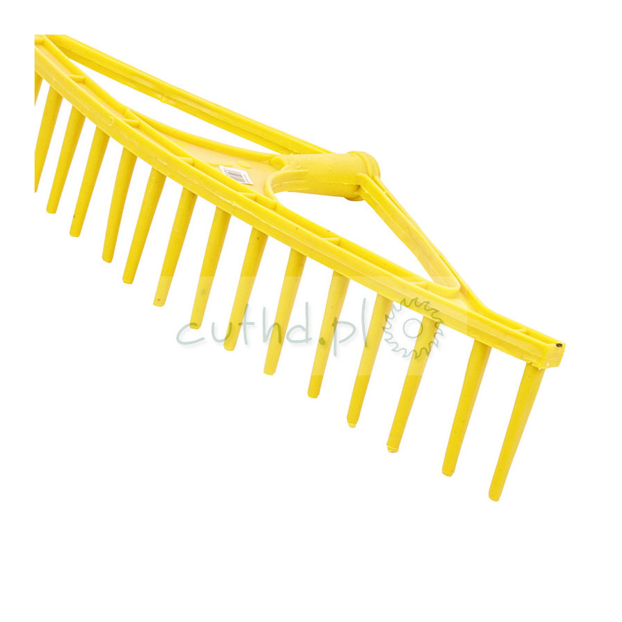 Grabie plastikowe do siana 18-zębne, 63 cm