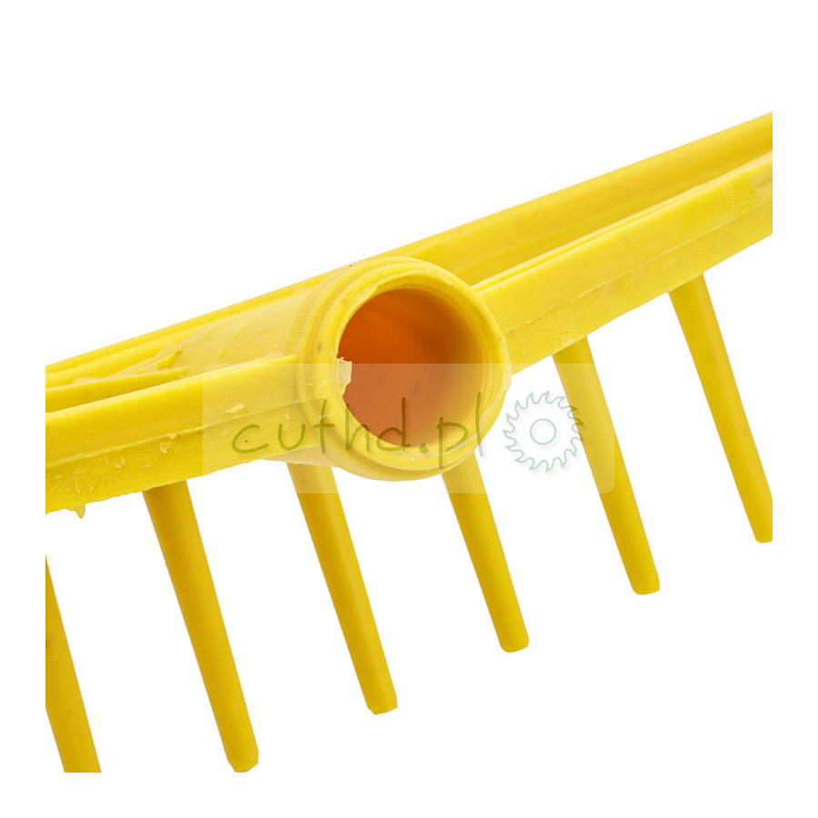 Grabie plastikowe do siana 18-zębne, 63 cm