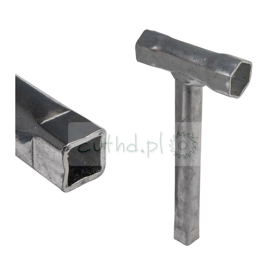 Klucz do świec kosiarki piły czworokąt do śruby spustu oleju 21mm x 19