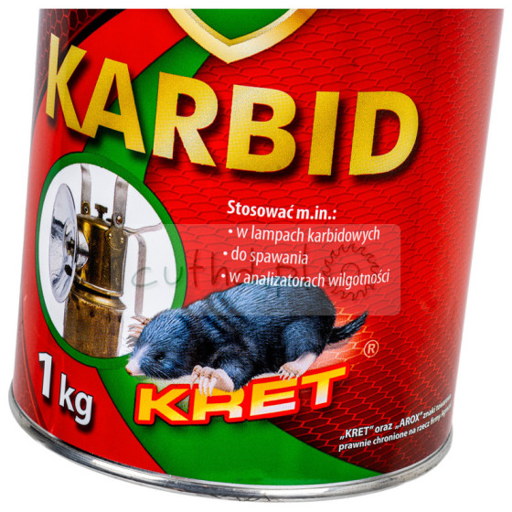Karbid na krety AGRECOL 1000g