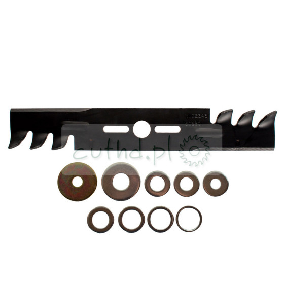 Nóż kosiarki 406mm otwór 25,4mm