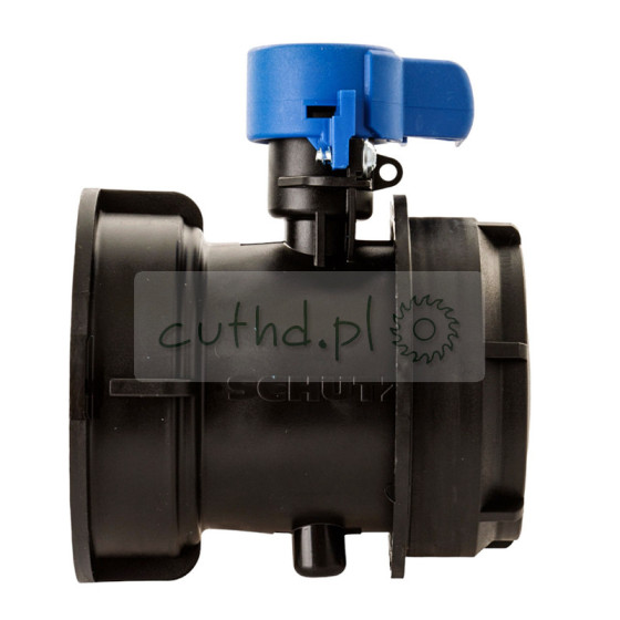 Zawór do zbiornika IBC MAUZER MAUSER GW S100x8 1000L z pokrywą